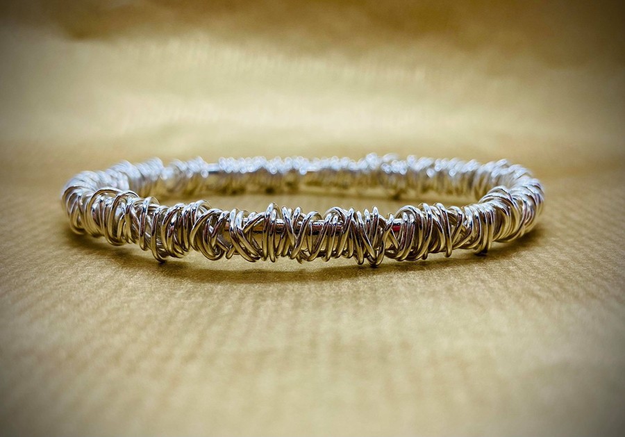 Fine Wraparound Bangle