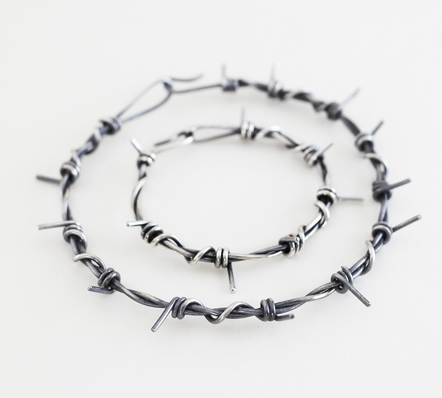 Medium Barb Wire Necklace