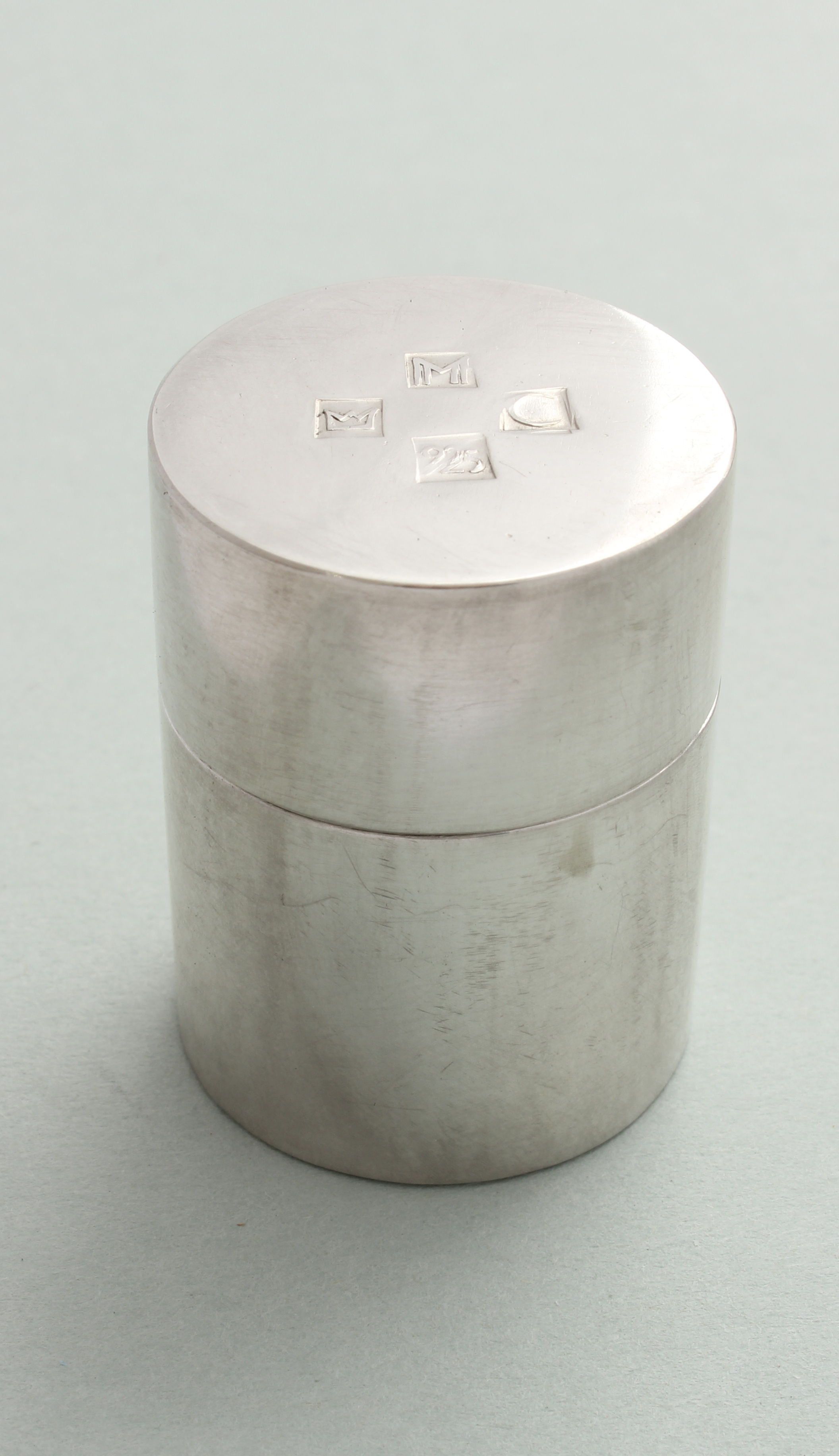 Silver container