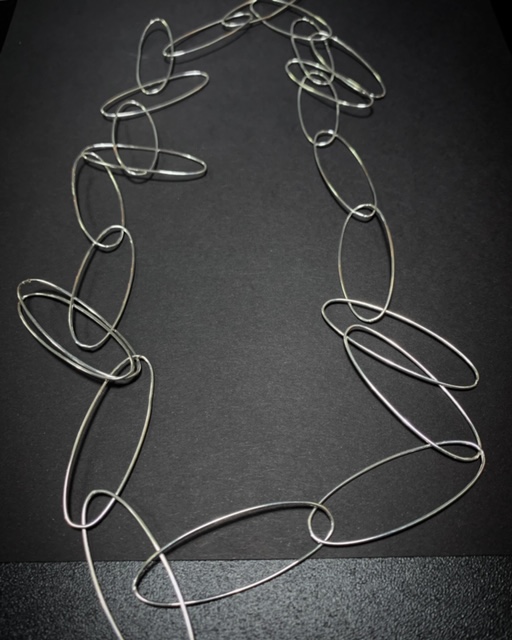 Navette Oval Links Necklace