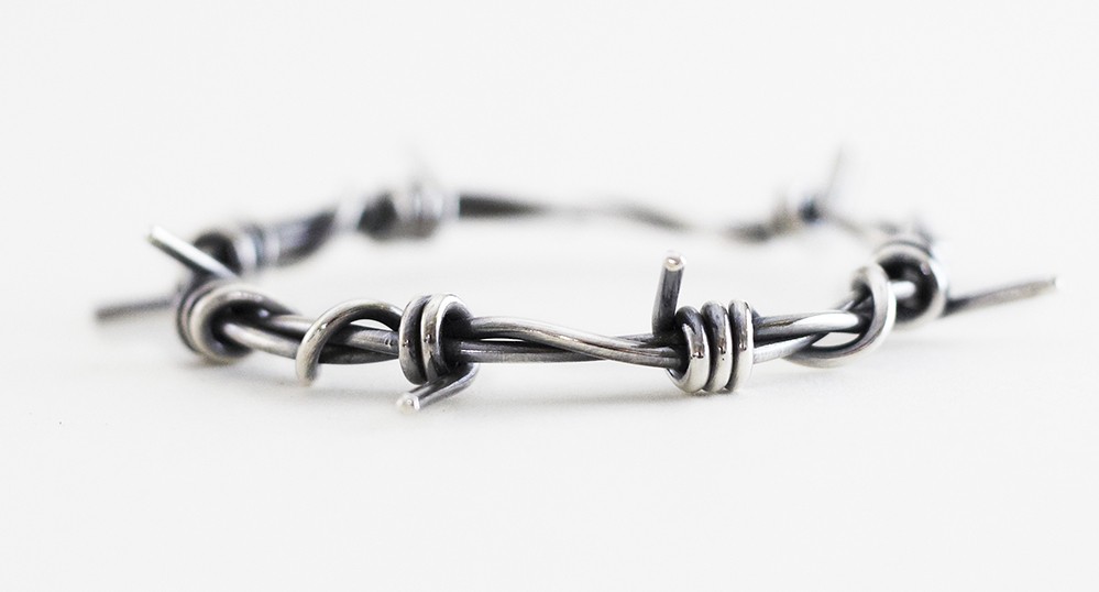 Medium Barb Wire Bracelet