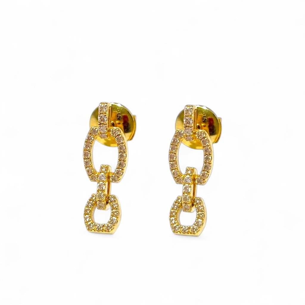 Boucles d’oreilles Cascade Diamants
