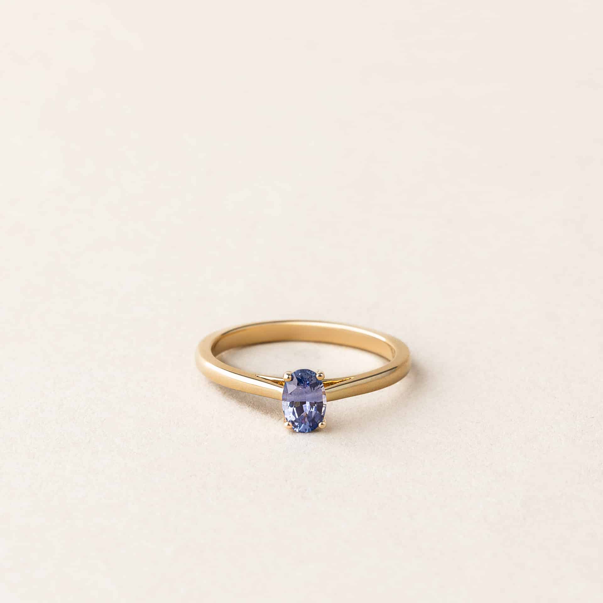 Le Solitaire saphir 0,50 carat